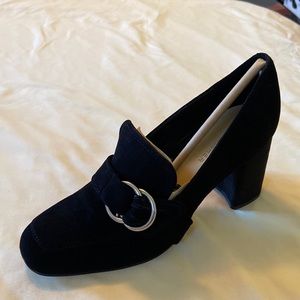 NEW Black Suede Loafer